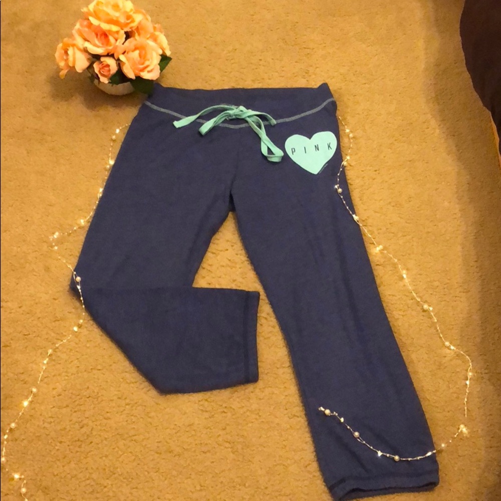 🌸PINK: BLUE SWEATPANTS